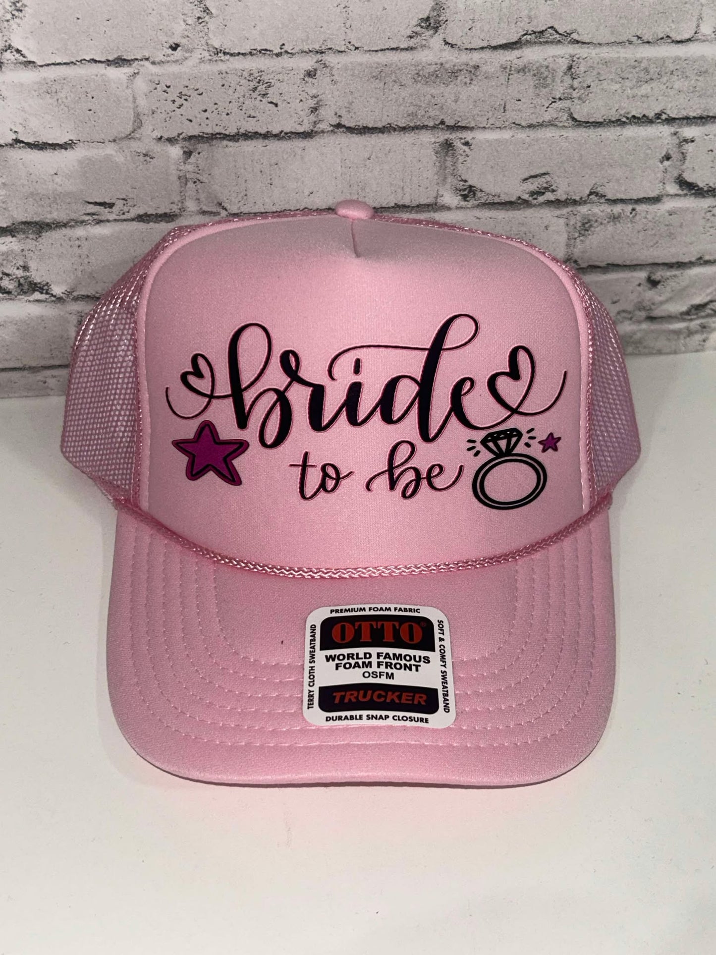 Bride to Be Pink Hat