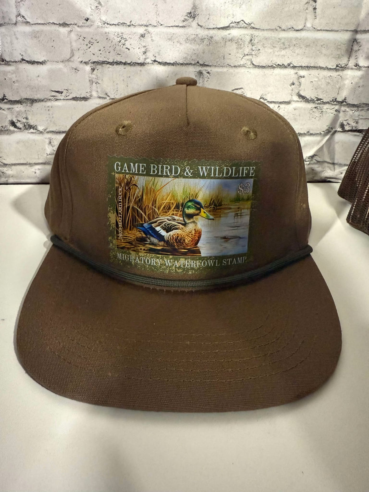 Tobacco Lost Co Goat Rope with Duck Stamp Patch