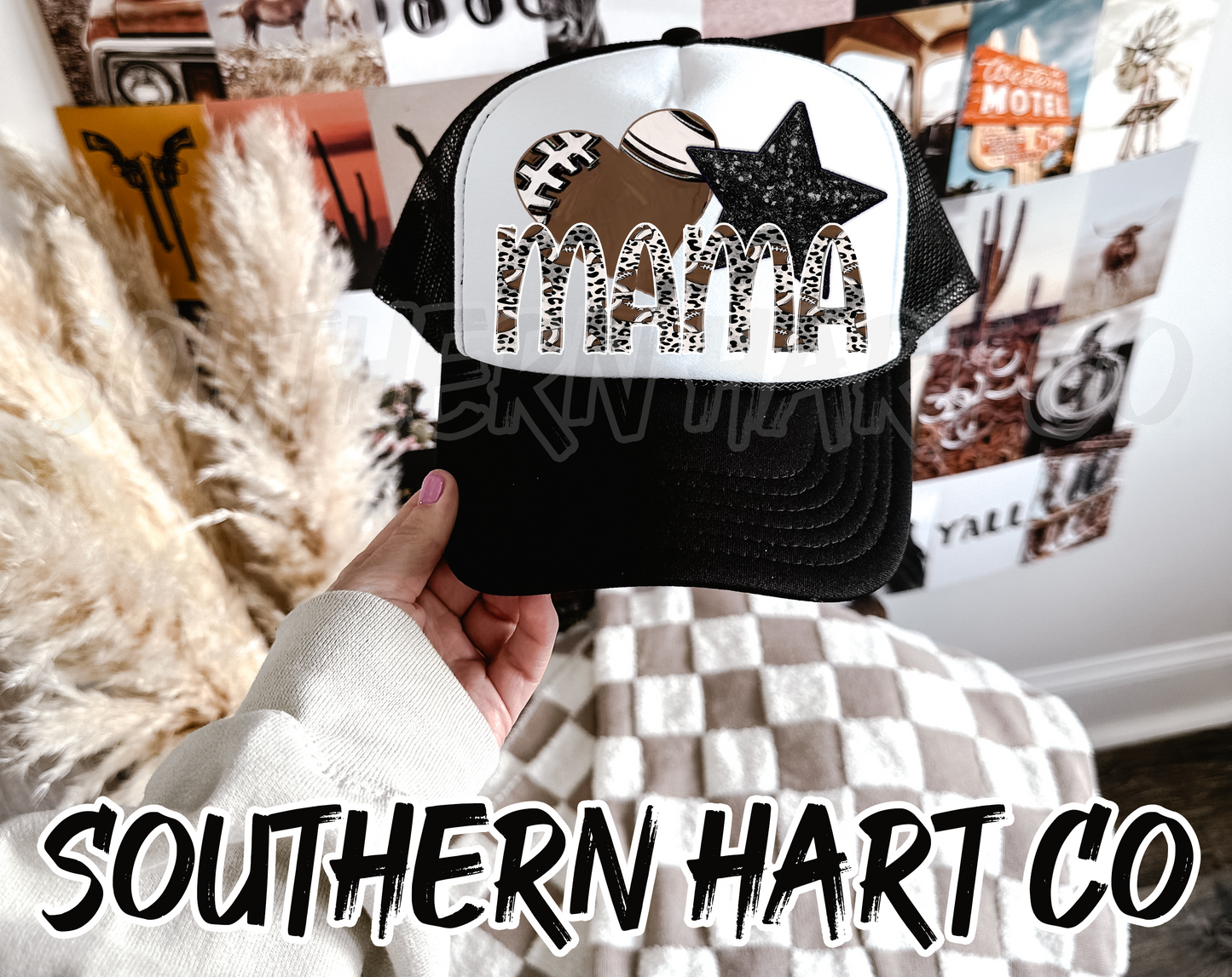 Football Mama Hat
