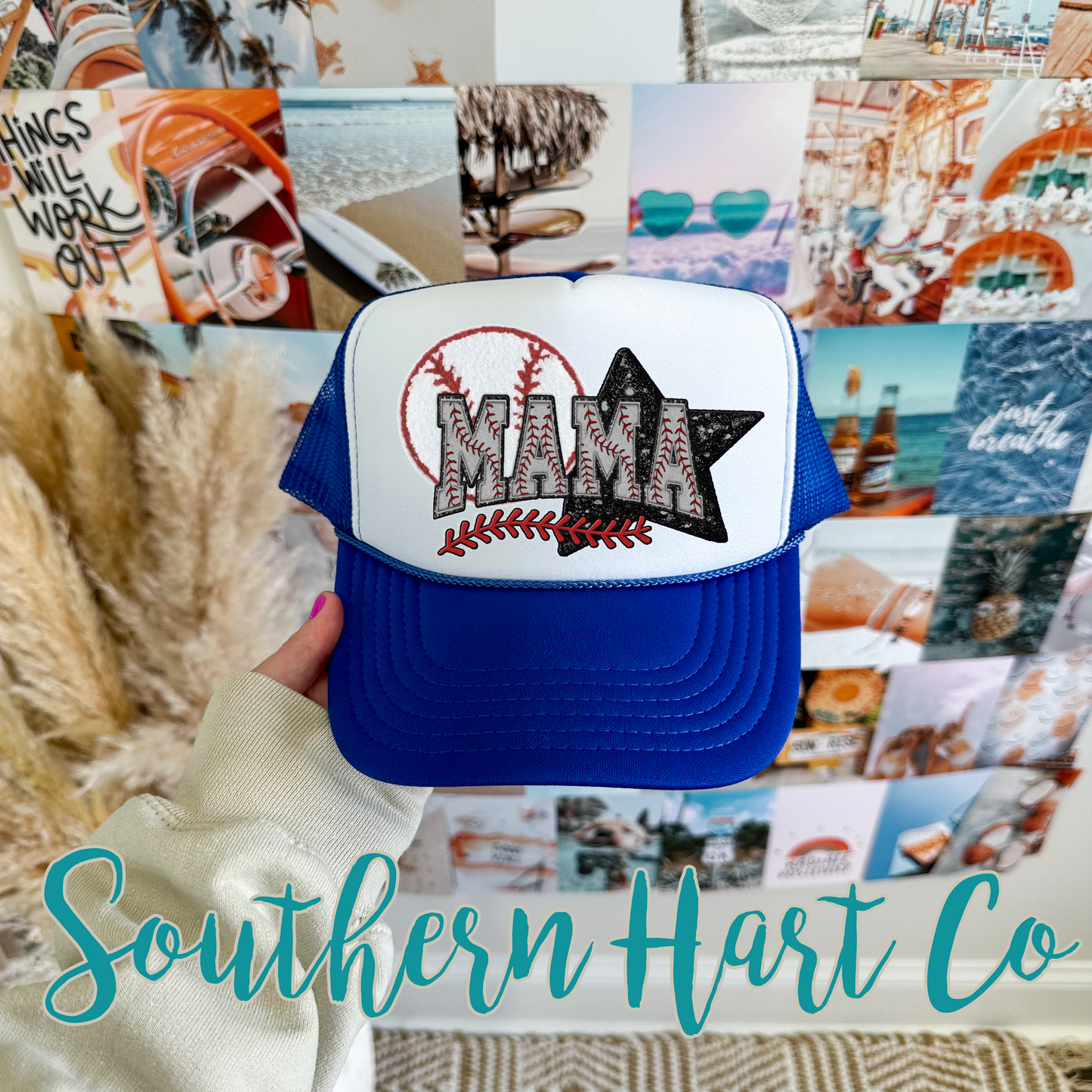 Baseball Mama Hat