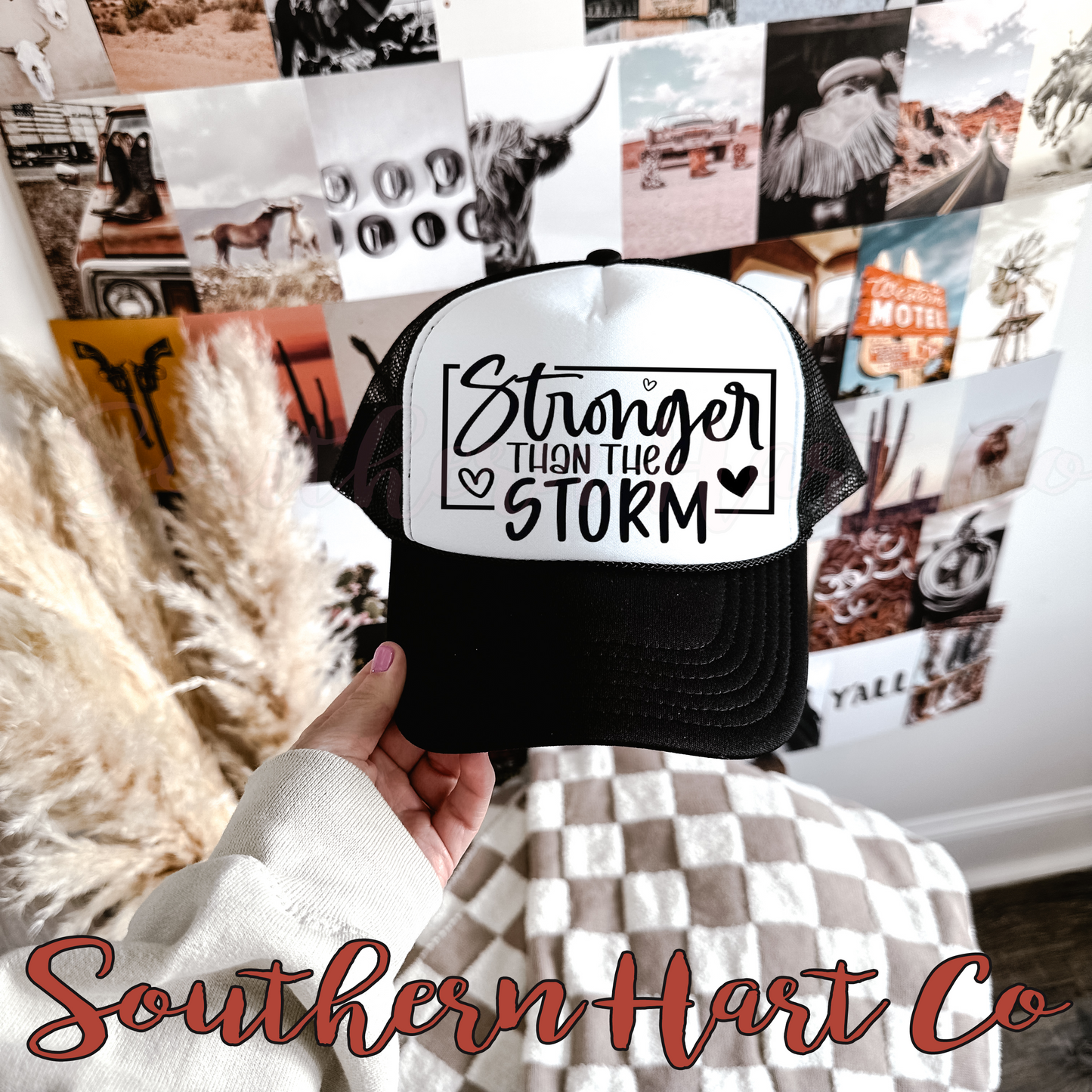 Stronger Than the Storm Hat