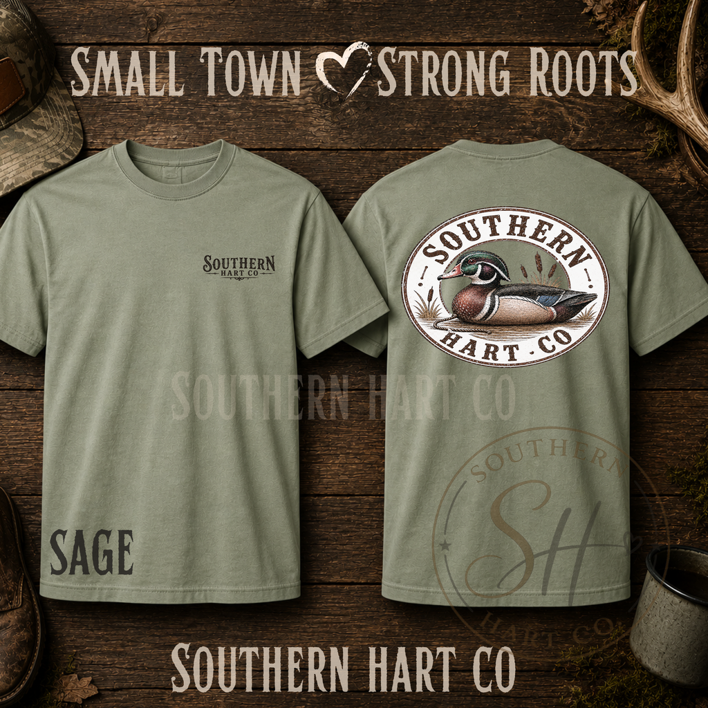 Southern Hart Co. Wood Duck Tee