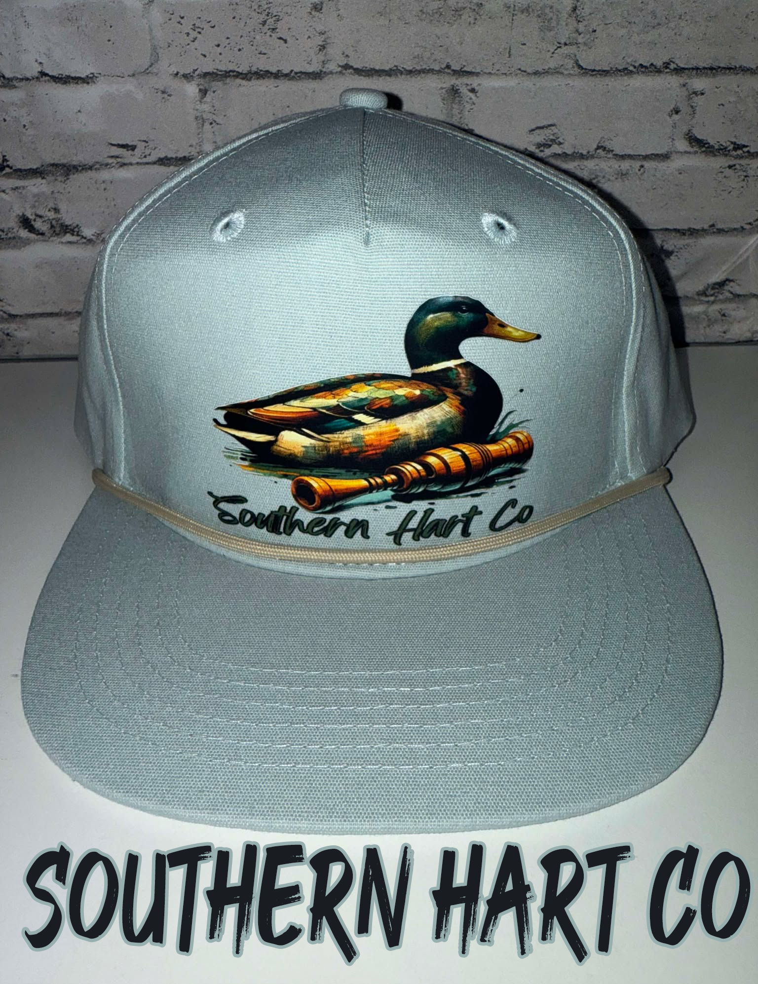 Tarpon Lost Co Rope Hat with Duck Patch