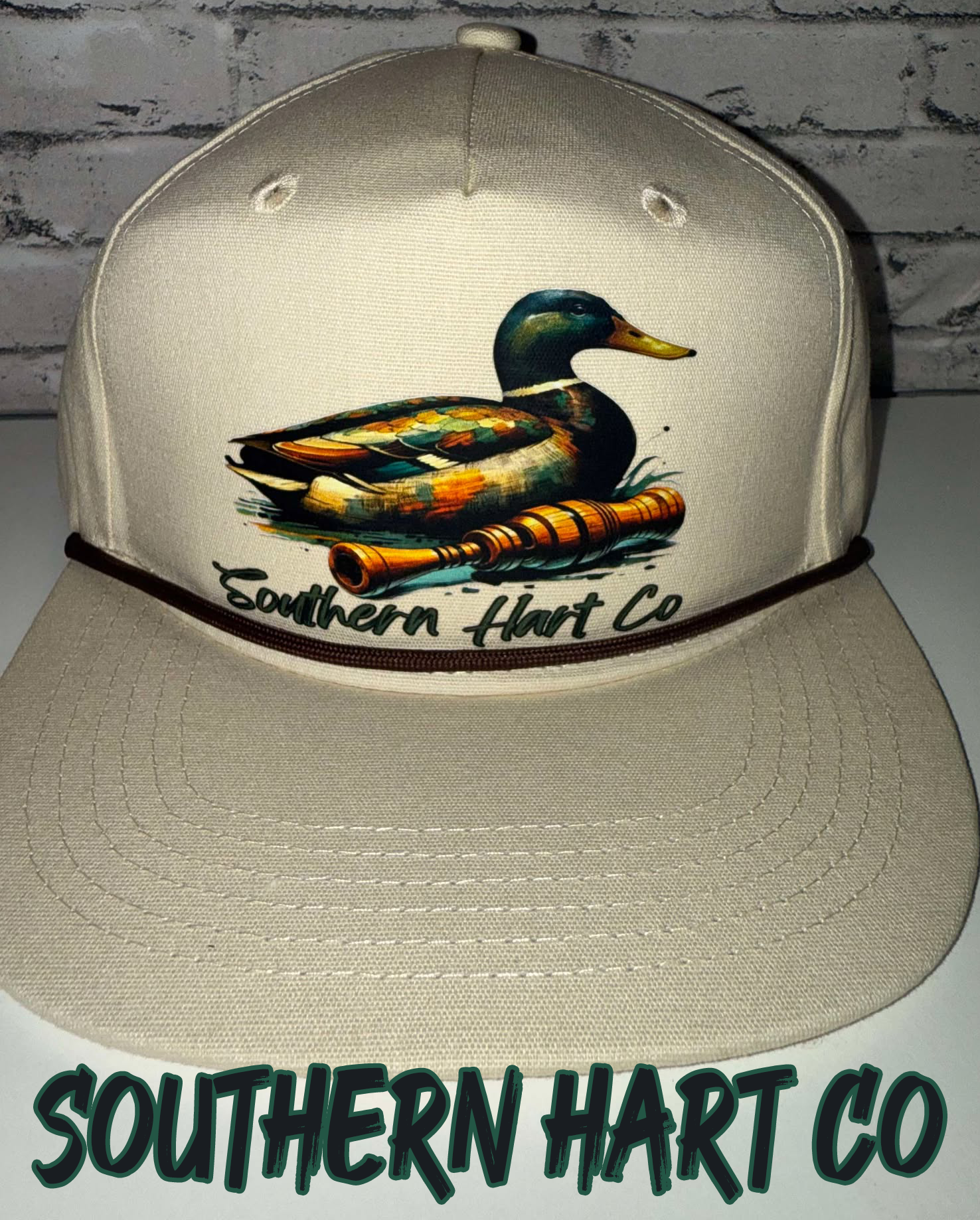 Cream Lost Co Goat Rope with Duck Patch