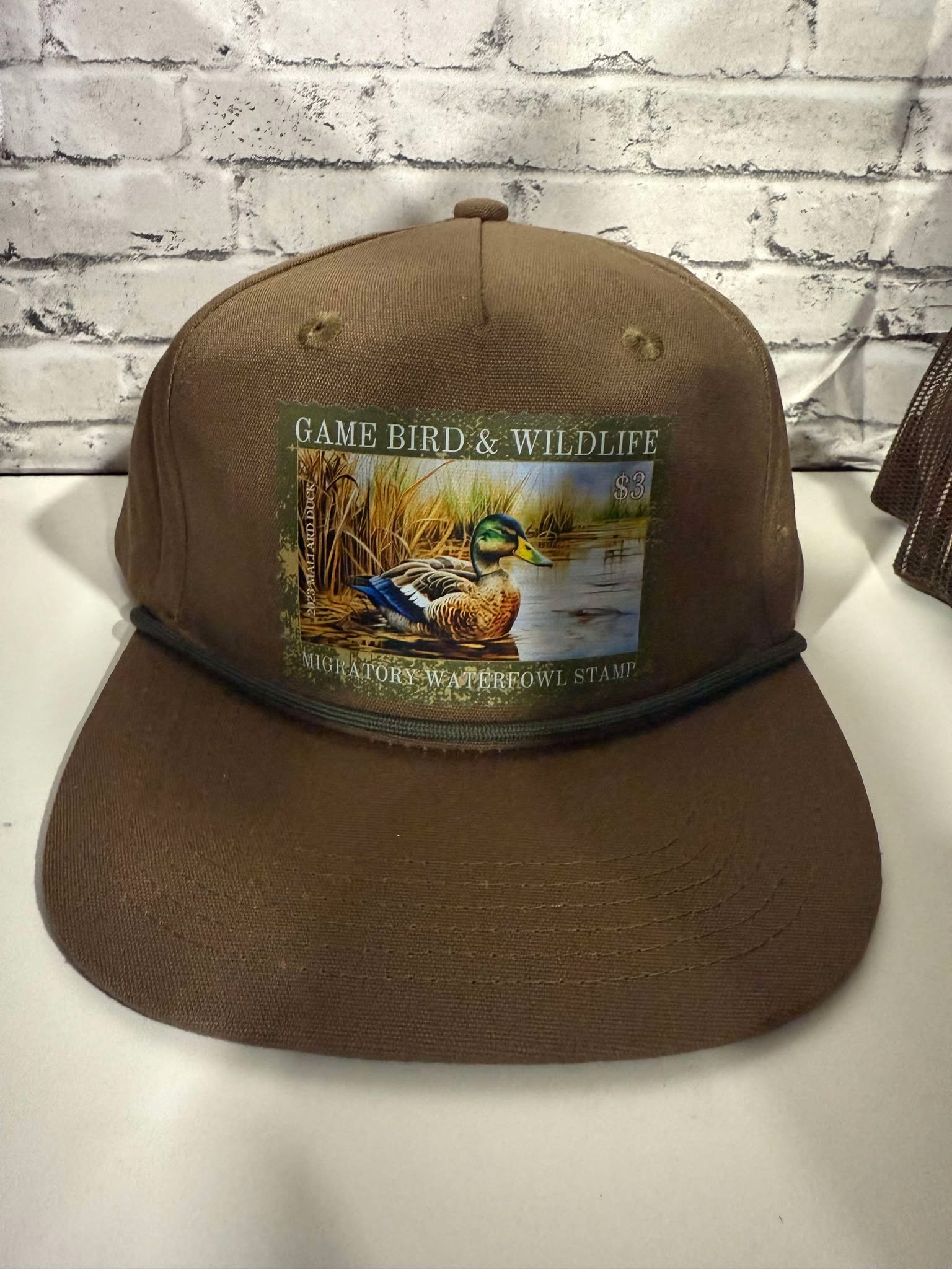 Tobacco Lost Co Goat Rope with Duck Stamp Patch