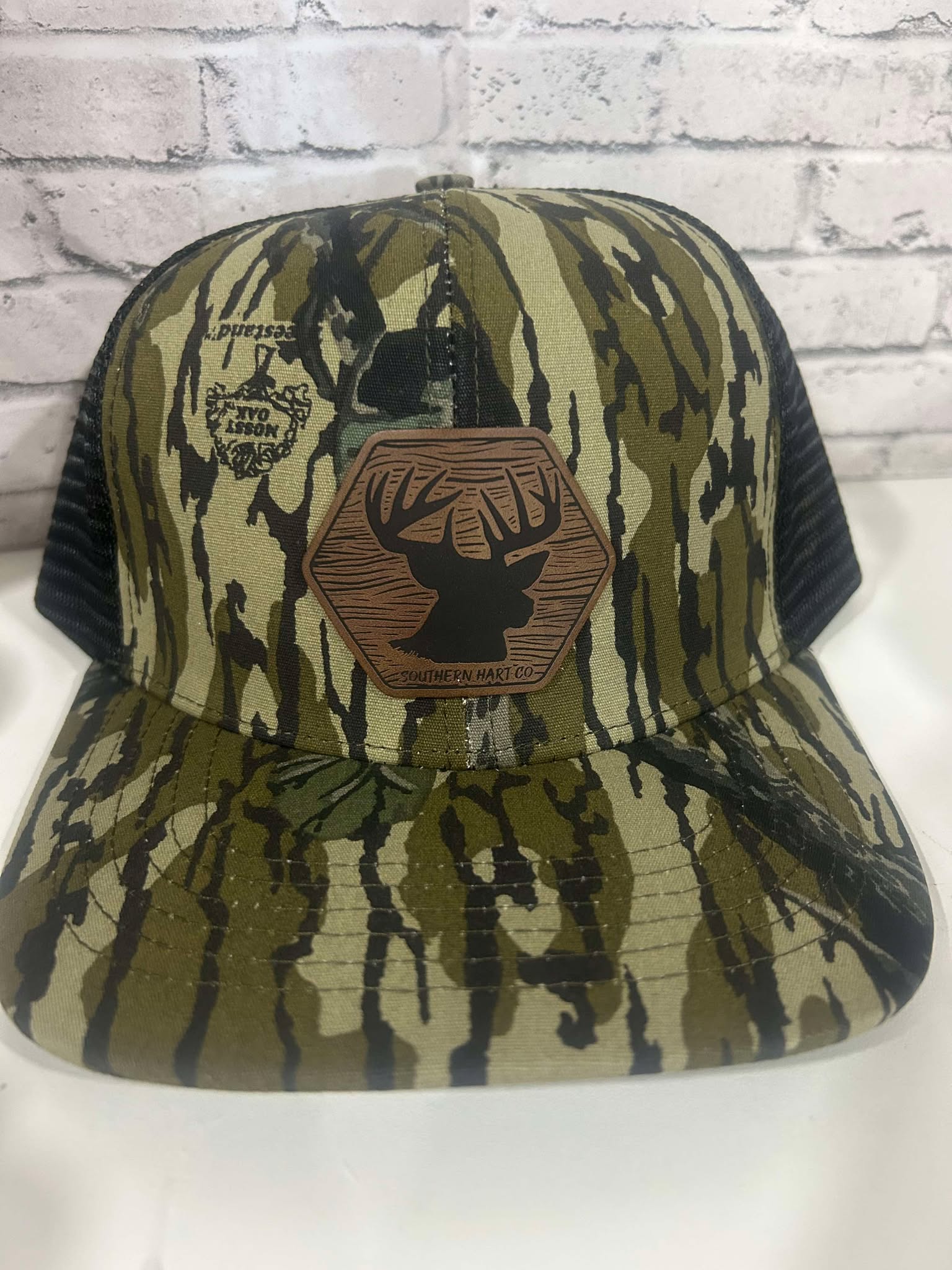 Woodgrain Deer Treestand Camo Lost Co Hat