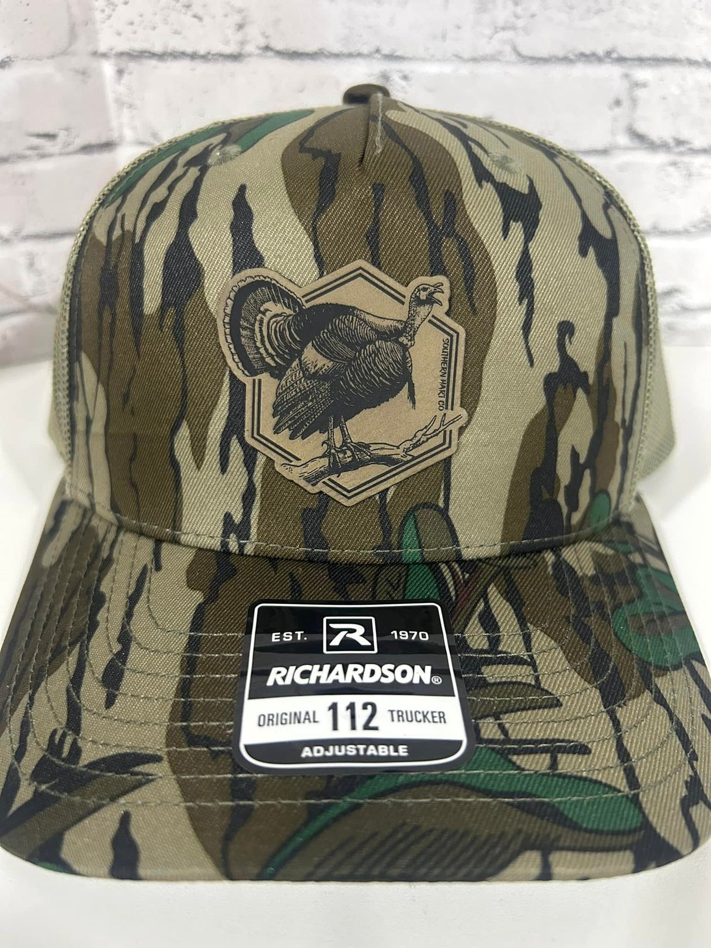 Greenleaf Richardson 112 Hat with Turkey On Limb