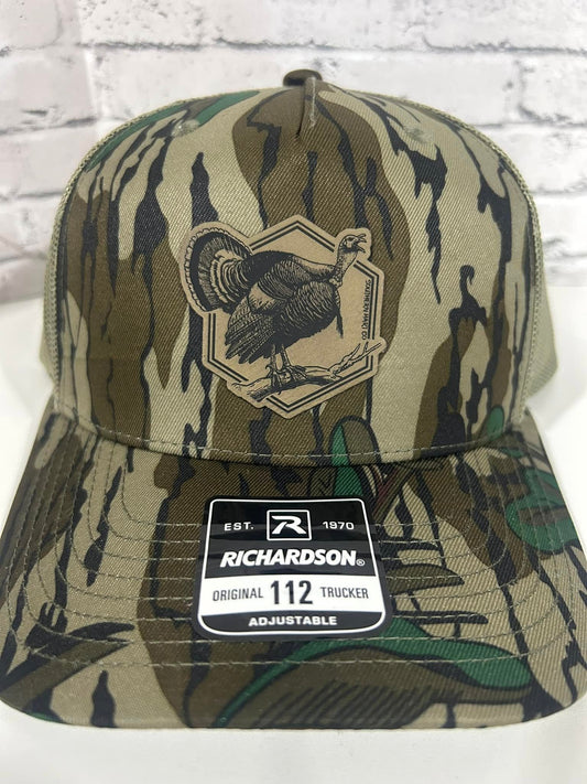 Greenleaf Richardson 112 Hat with Turkey On Limb