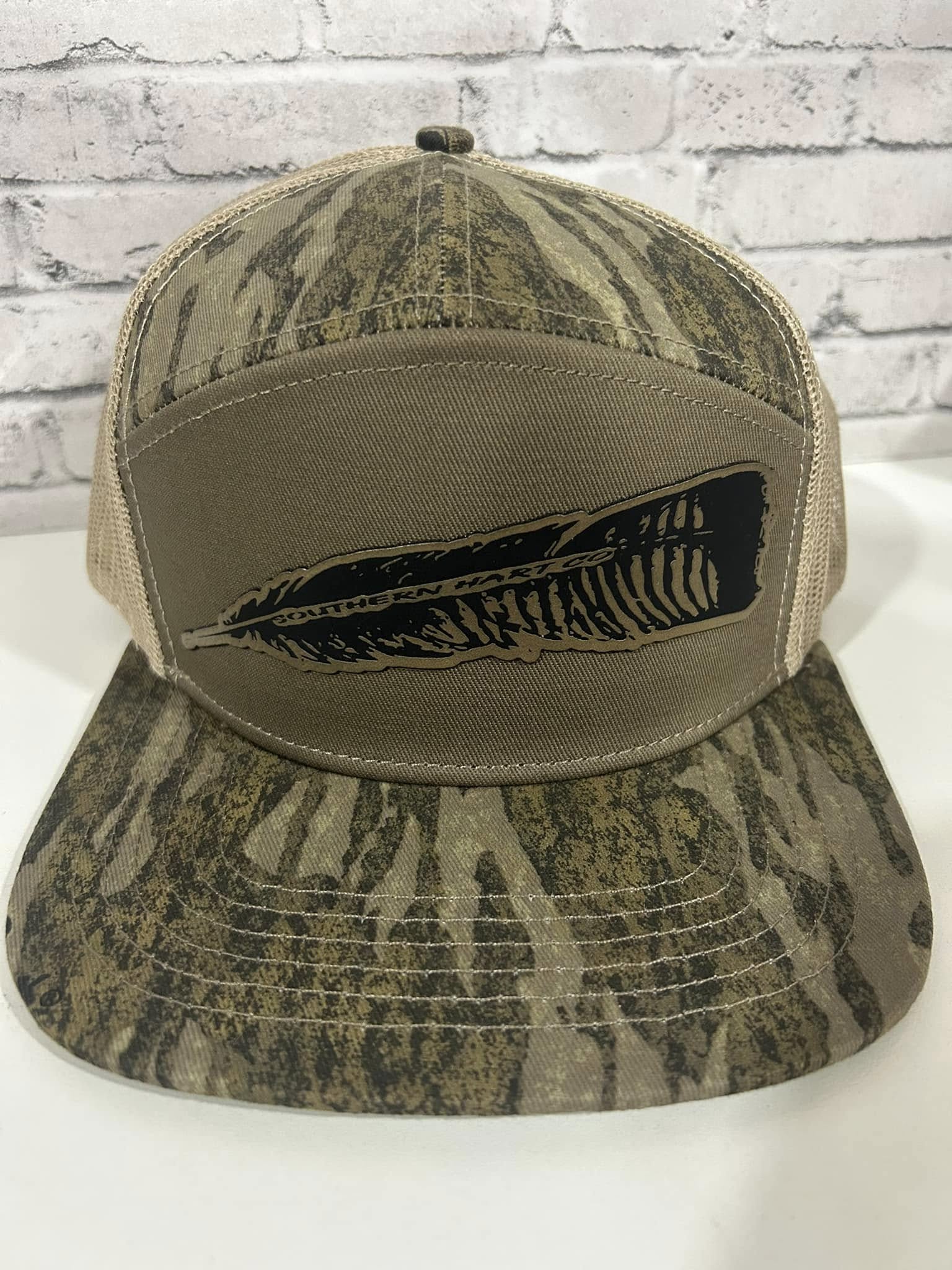 New Bottomland Turkey Feather 7 Panel Hat