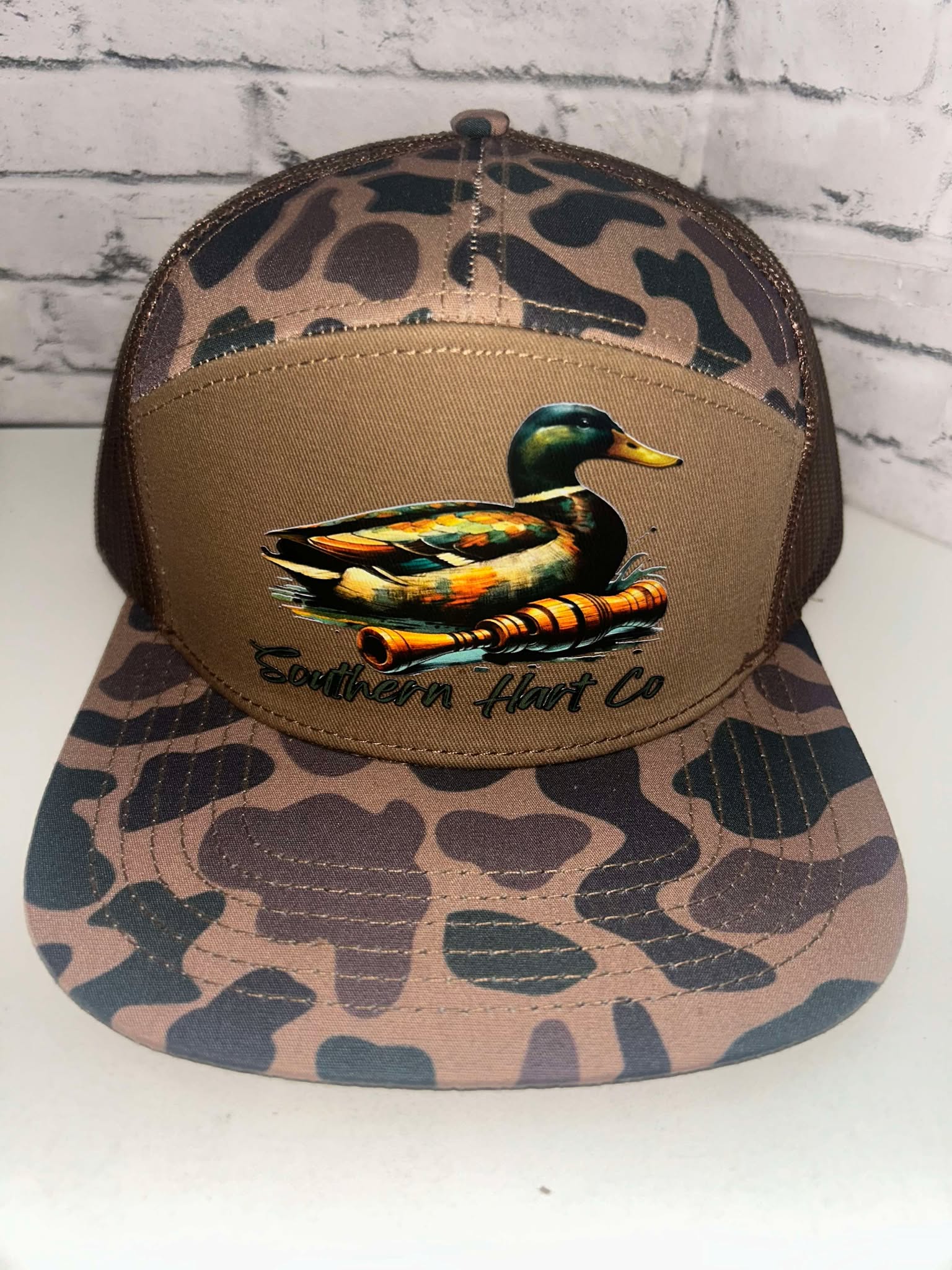 Duck Delta Camo 7 Panel Hat