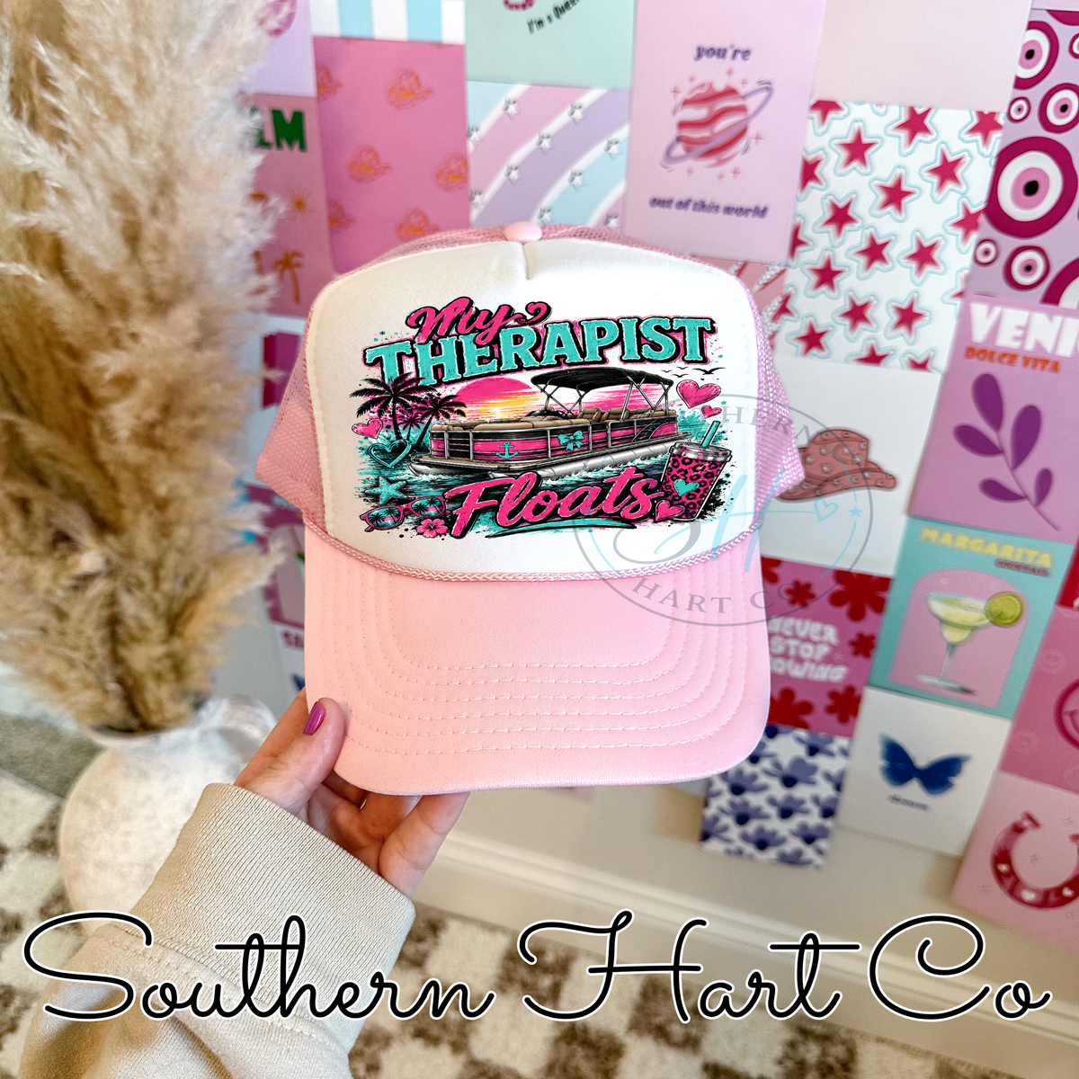 My Therapist Floats | Premium Foam Trucker Hat