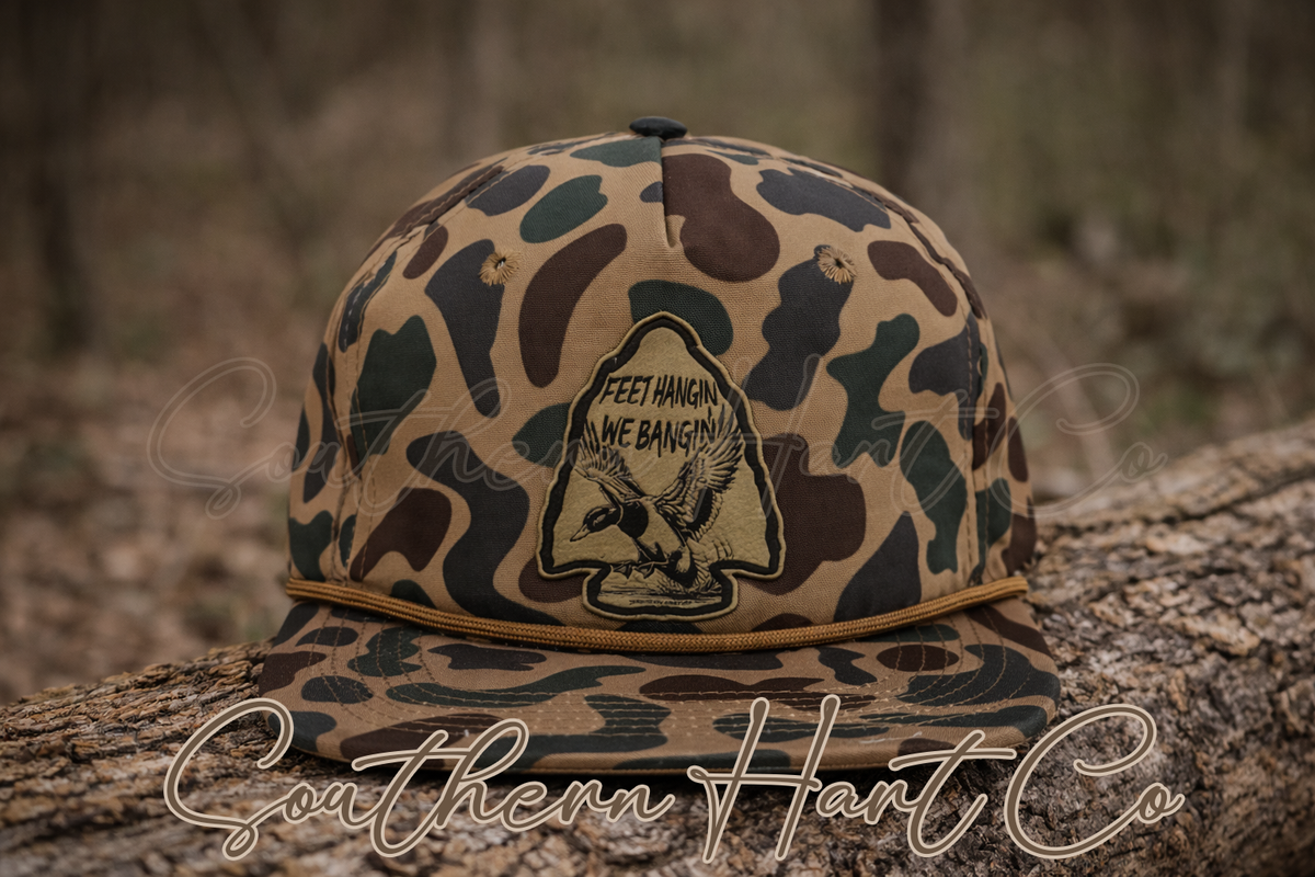 Feet Hangin We Bangin Lost Co Delta Rope Hat