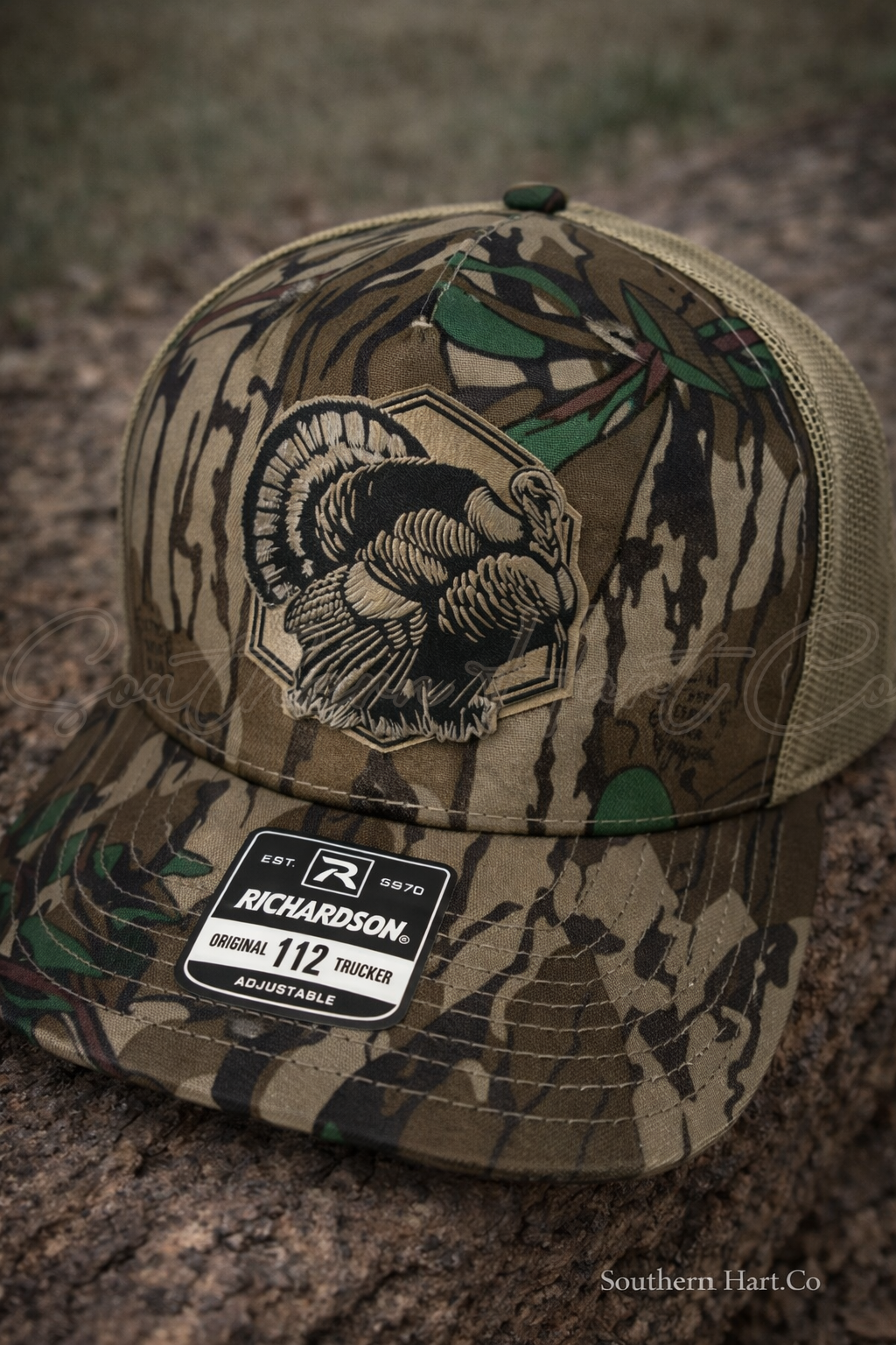 Greenleaf Richardson 112 Hat with Turkey Patch