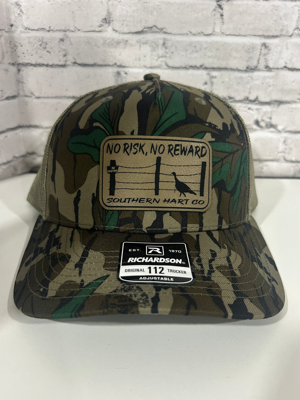 Greenleaf Richardson 112 Hat with No Risk No Reward Patch