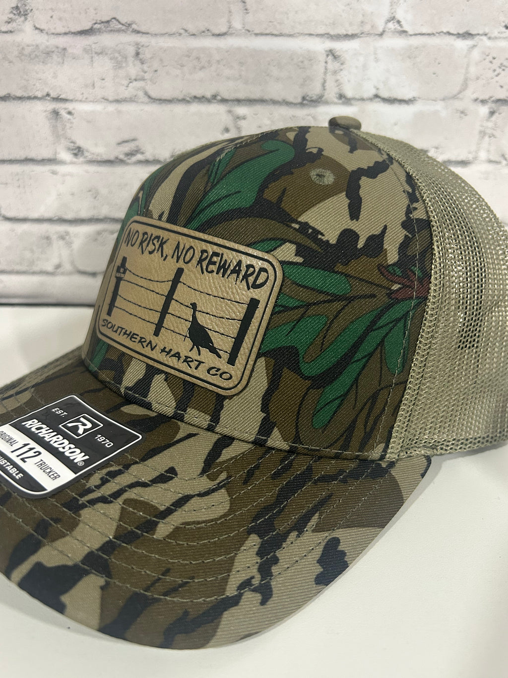 Greenleaf Richardson 112 Hat with No Risk No Reward Patch
