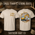 Southern Raised in a Small Town Tee | Southern Hart Co Graphic T-Shirt
