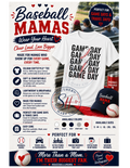 Baseball Mama Shirt – Perfect for Cooperstown & Travel Ball