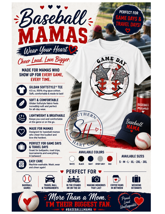 Baseball Shirt – Perfect for Cooperstown & Travel Ball