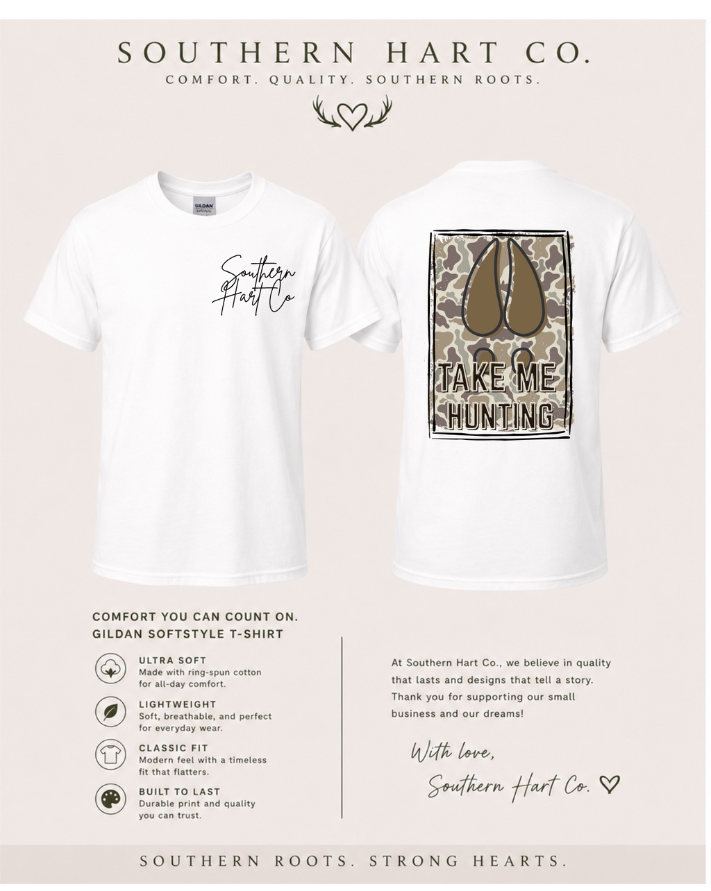 Take Me Hunting” Youth Tee