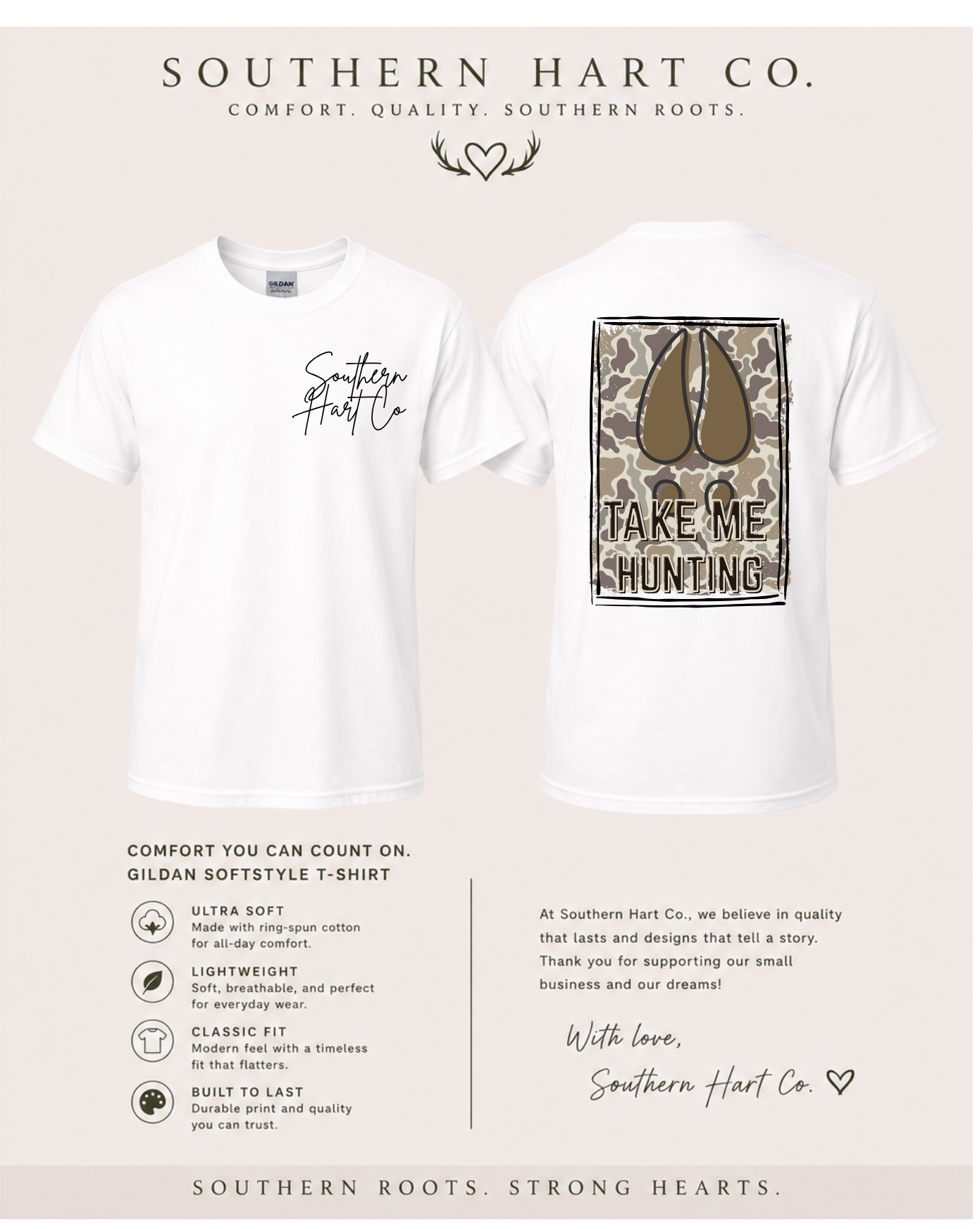 Take Me Hunting” Youth Tee