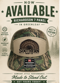 Southern Hart Co. Turkey Hat – Richardson 7 Panel Greenleaf