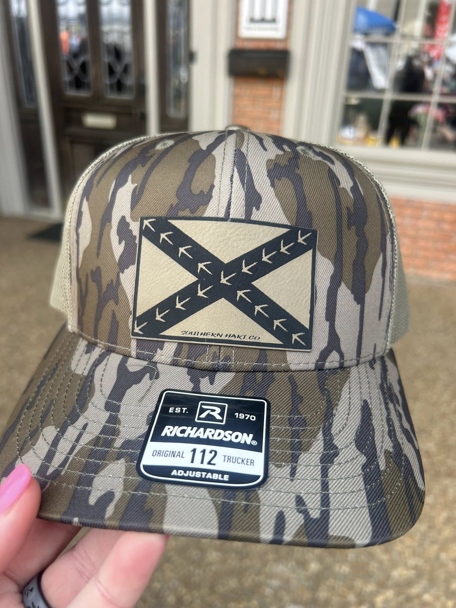 Camo Richardson 112 with Alabama Flag Turkey Tracks