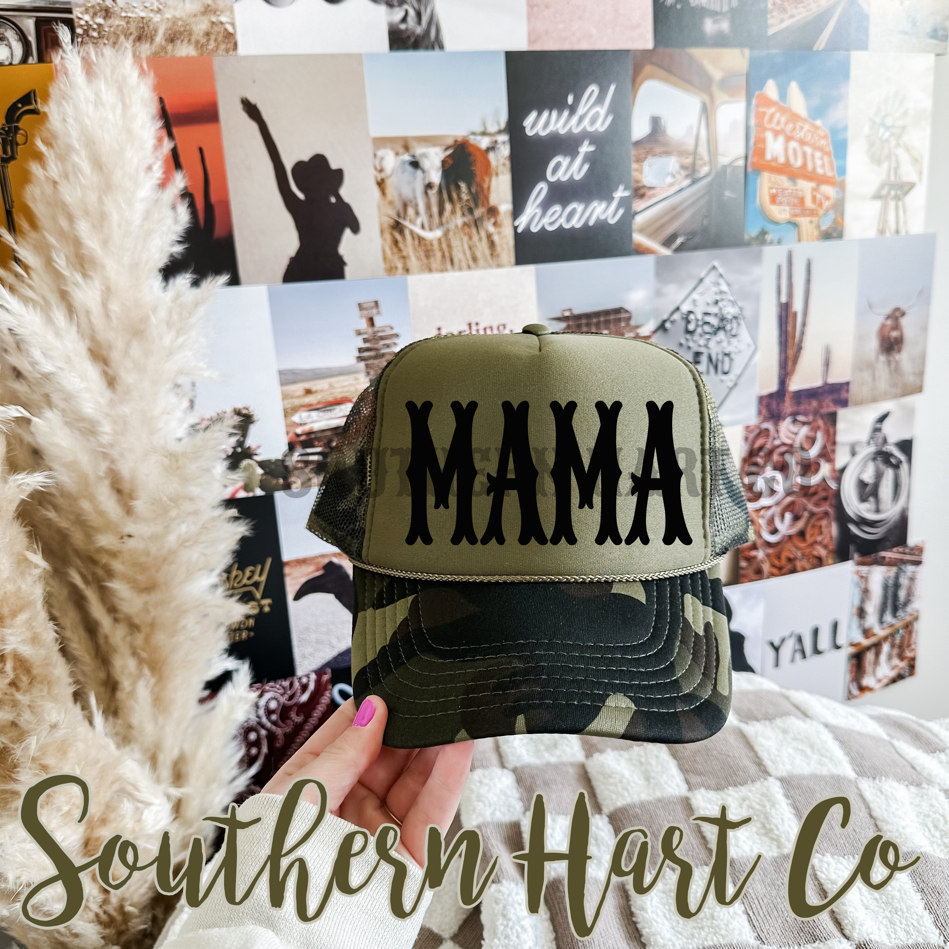 Mama Camo Hat