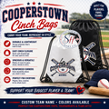 Cooperstown Cinch Bag | Personalized Baseball Tournament Bag