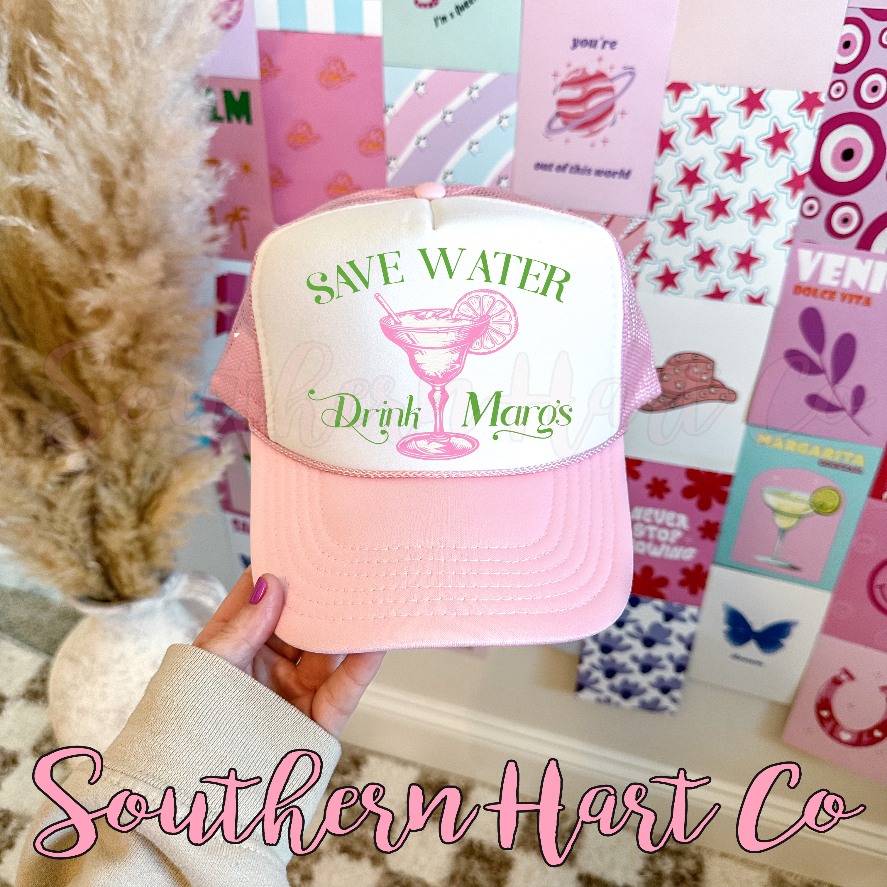 Save water Drink Margs Hat
