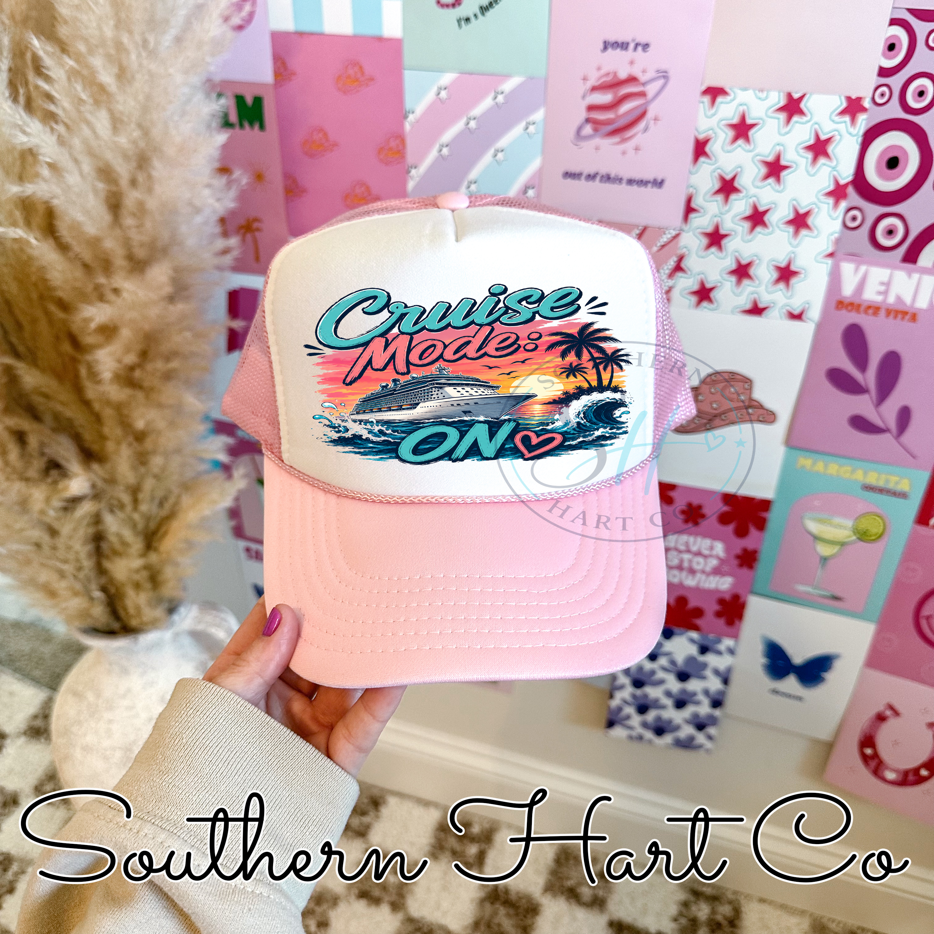 Cruise Mode: ON | Premium Foam Trucker Hat