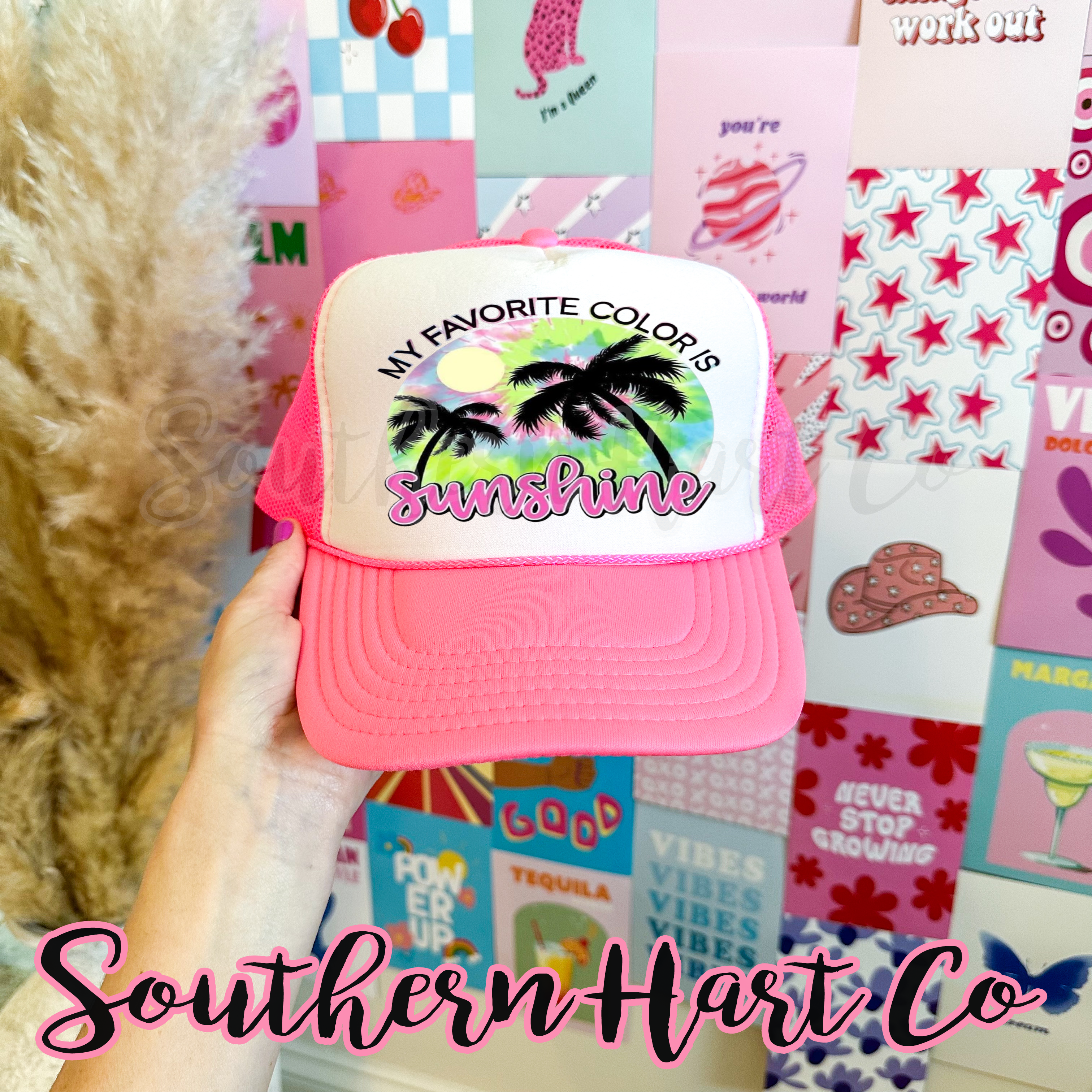 My Favorite Color is Sunshine Hat