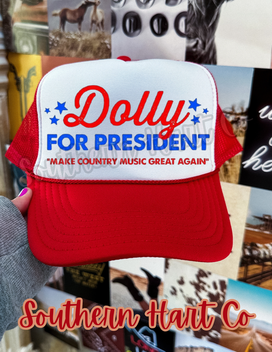 Dolly For President Hat