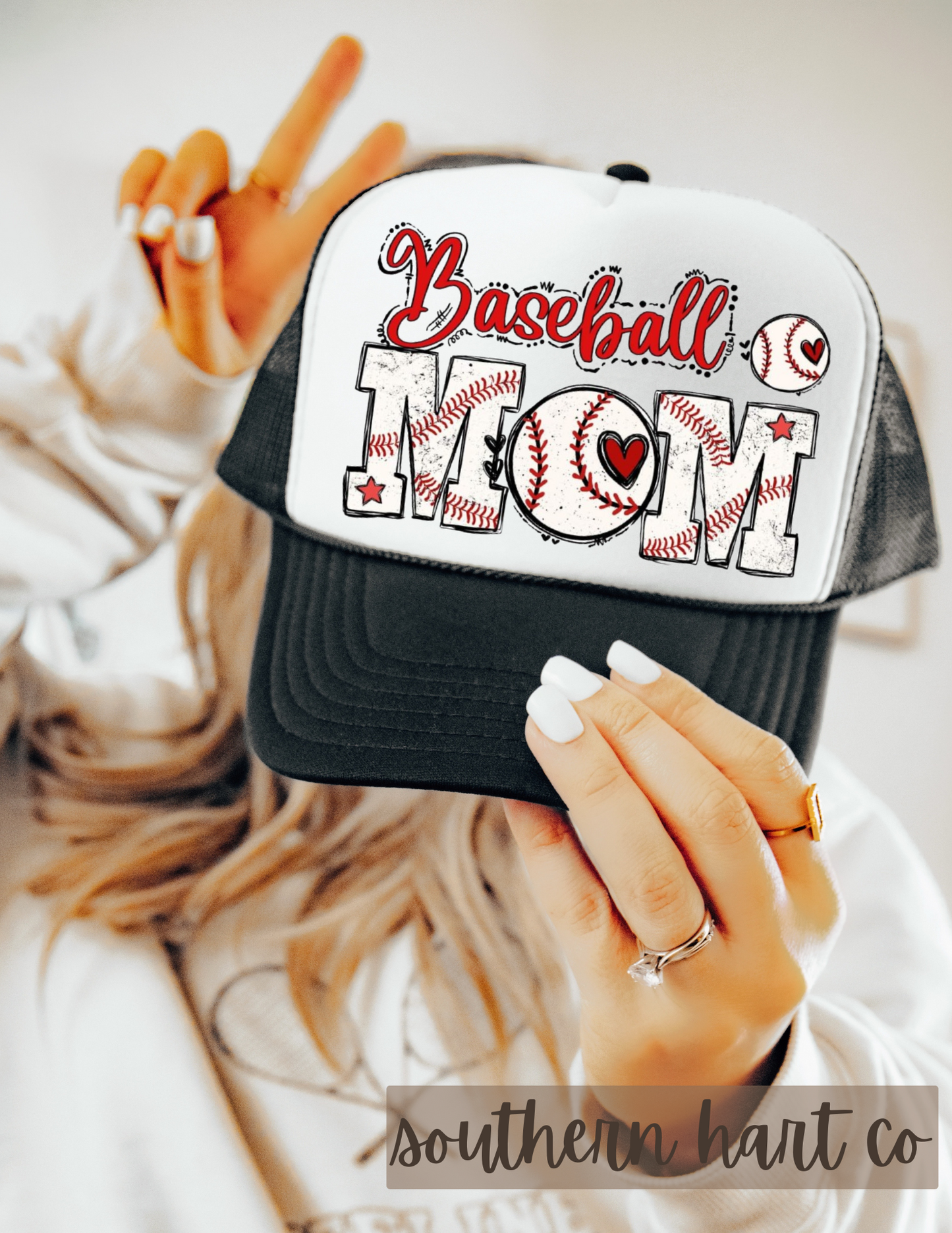 Baseball Mom Hat