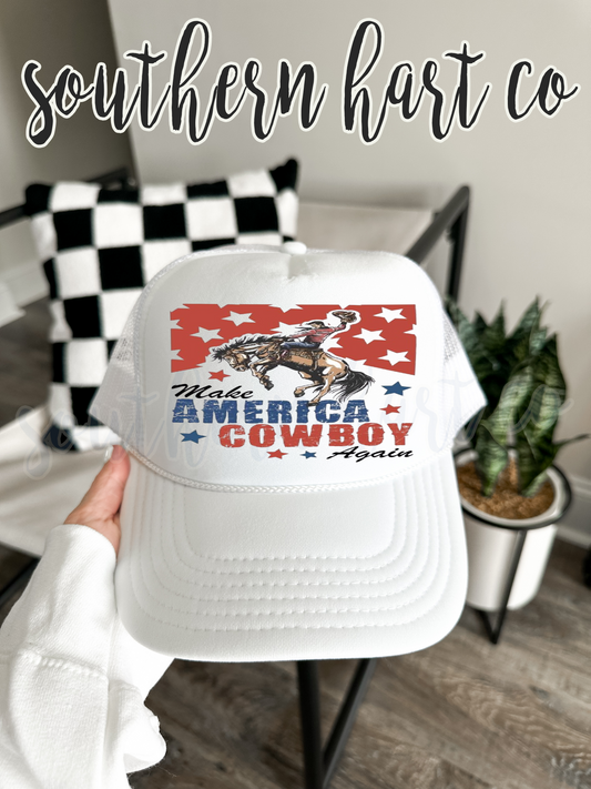 Make America Cowboy Again Hat