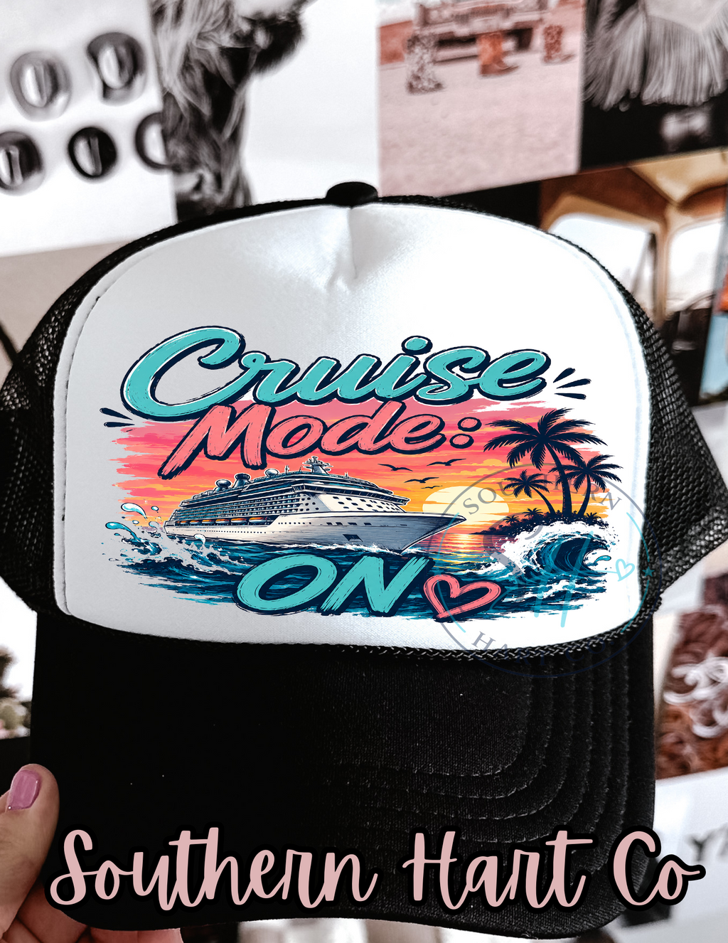 Cruise Mode: ON | Premium Foam Trucker Hat