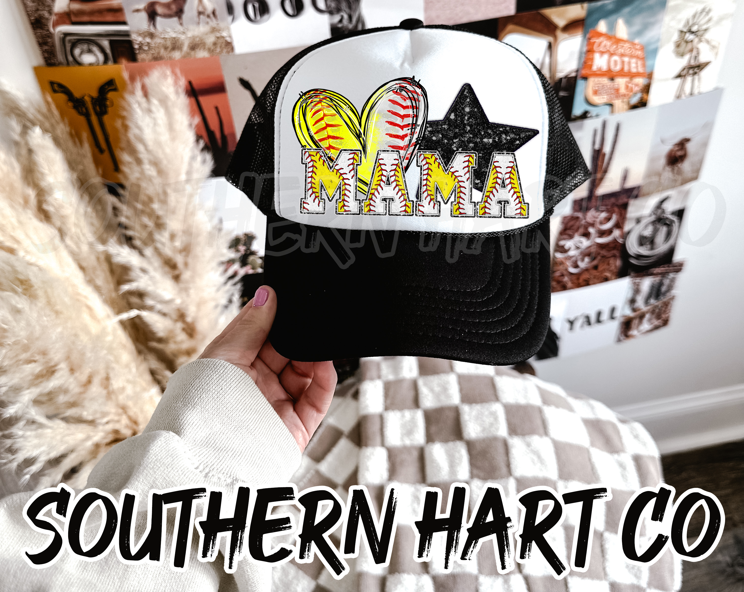 Softball/Baseball Mama Hat