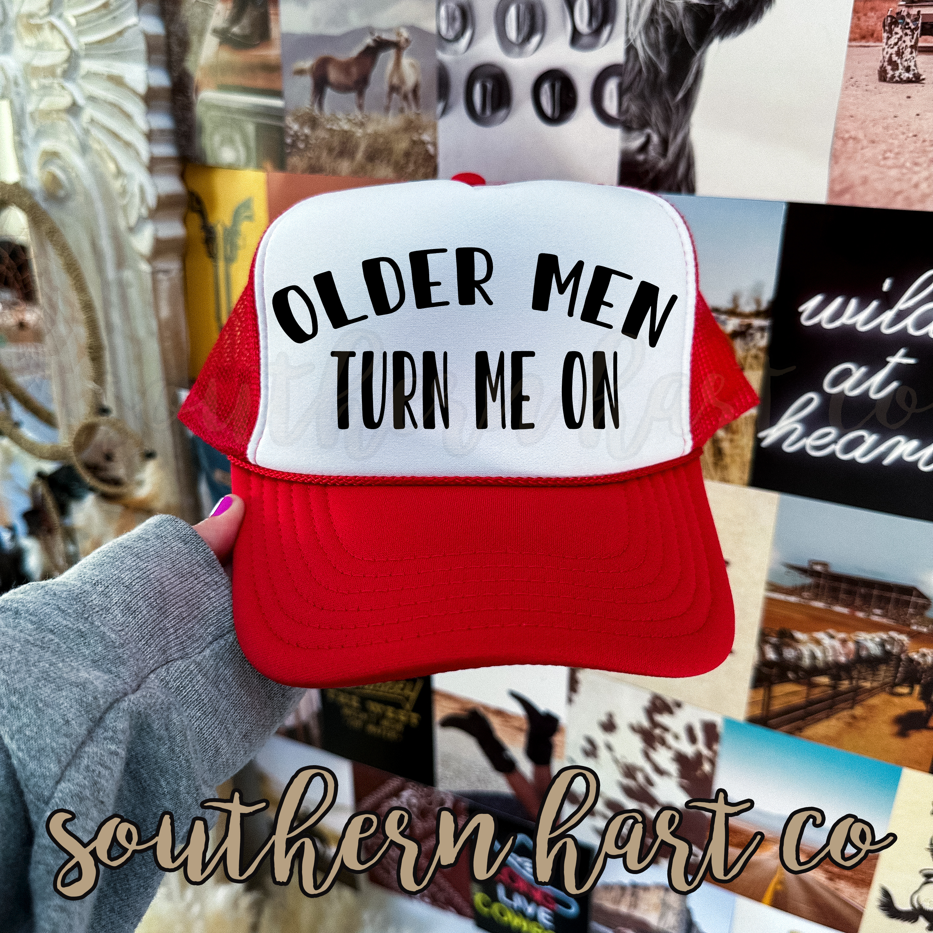 Older Men Turn Me On Hat