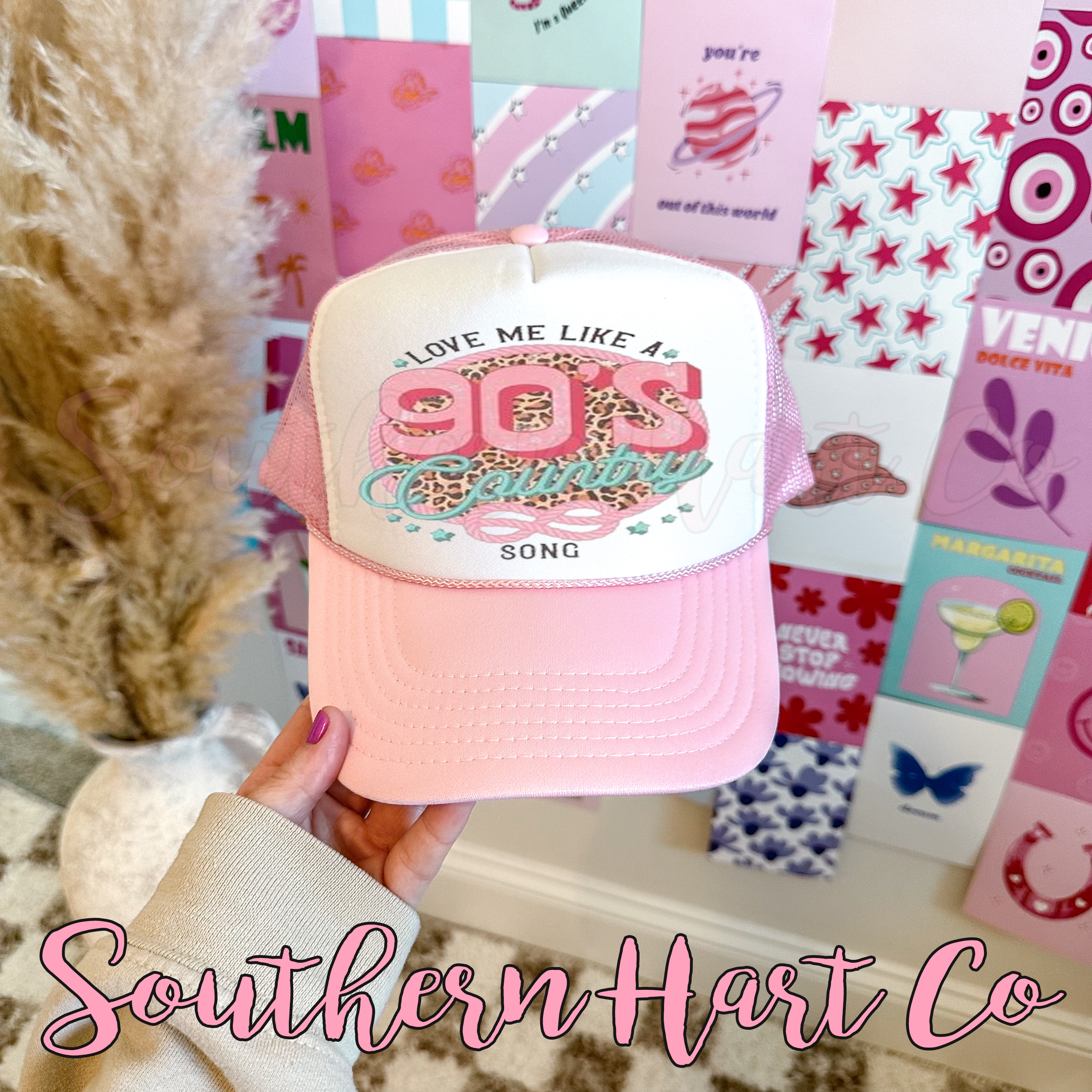 Love Me Like 90's Country Music Hat